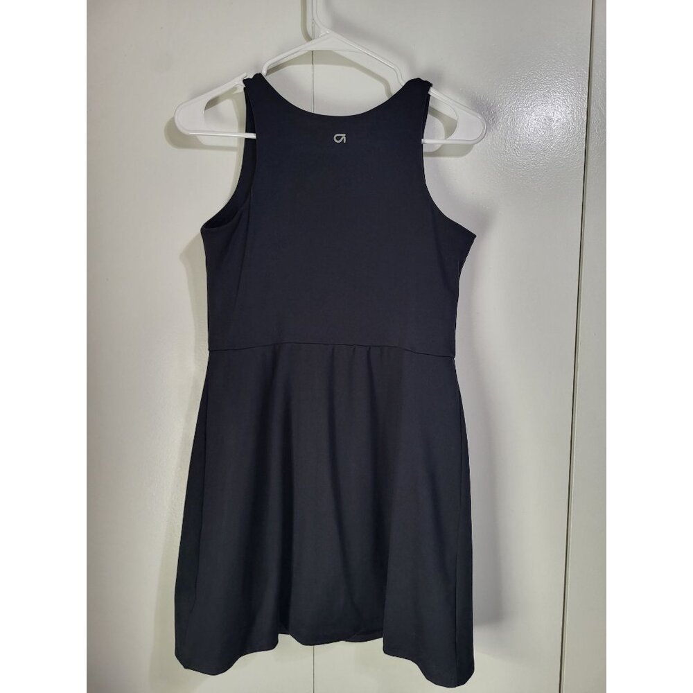 GapFit Womens SZ M Active Sleeveless Tank Dress Built In Shorts Tennis Fitness - Picture 3 of 10